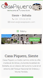 Mobile Screenshot of casapiquero.com